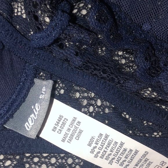 Aerie Lace Bralettes- Navy and Black - Picture 5 of 5